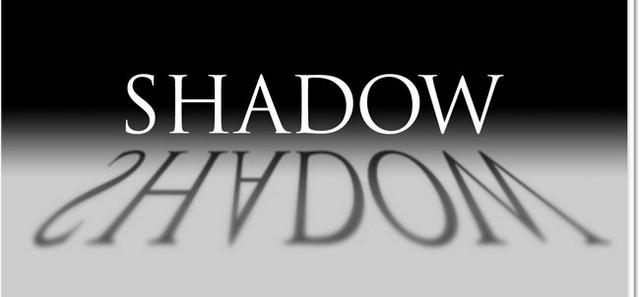 Hình ảnh đổ bóng chữ trong Photoshop Shadow đẹp